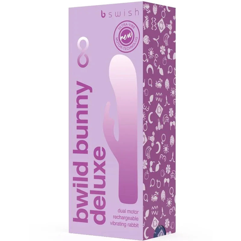 B SWISH - BWILD BUNNY INFINITE DELUXE VIBRADOR RABBIT 10 VIBRACIONES MORADO - Nuvica