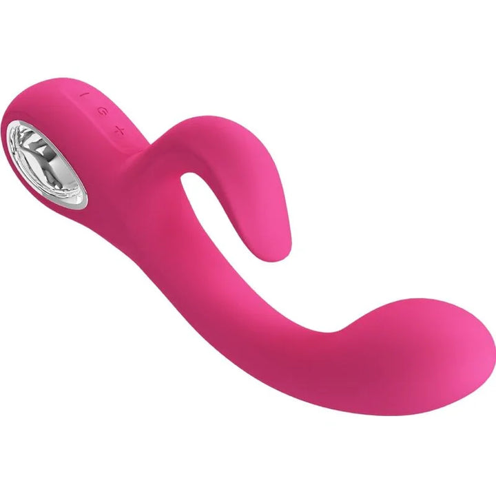 PRETTY LOVE - FRITZ VIBRADOR RABBIT 12 VIBRACIONES ROSA - Nuvica