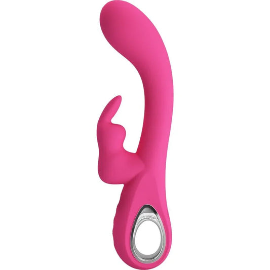 PRETTY LOVE - NOVAK VIBRADOR RABBIT 12 VIBRACIONES ROSA - Nuvica