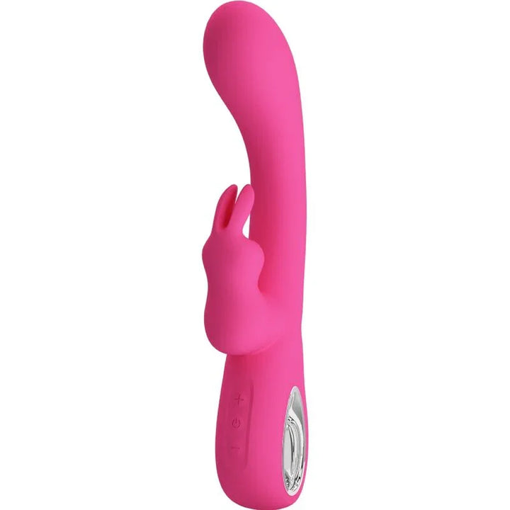 PRETTY LOVE - NOVAK VIBRADOR RABBIT 12 VIBRACIONES ROSA - Nuvica