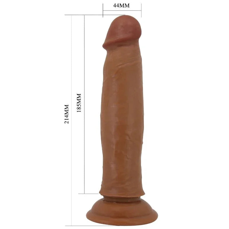 PRETTY LOVE - KEON DILDO REALÍSTICO 21 CM MULATO - Nuvica