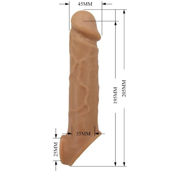 PRETTY LOVE - FUNDA DE PENE DE PIEL REALÍSTICA NATURAL - Nuvica