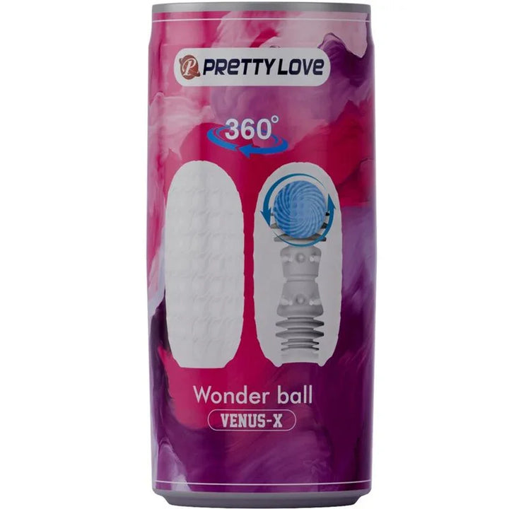 PRETTY LOVE - VENUS X MASTURBADOR MASCULINO MODELO 3 BLANCO - Nuvica