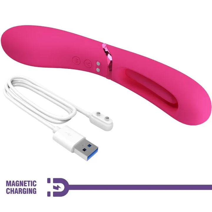 ROMANCE - LEXIE VIBRADOR PUNTO G 7 VIBRACIONES ROSA - Nuvica