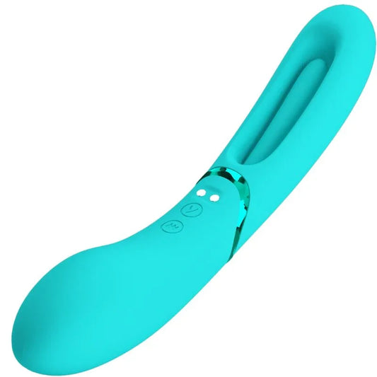 ROMANCE - LEXIE VIBRADOR PUNTO G 7 VIBRACIONES AZUL - Nuvica