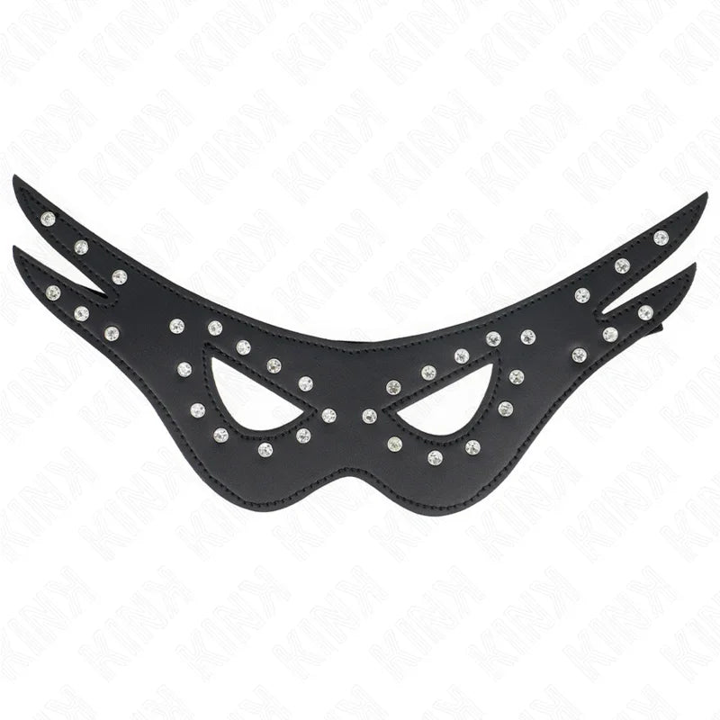 KINK - MÁSCARA DE POLIPIEL SEXY MODELO 2 27 x 13 CM - Nuvica