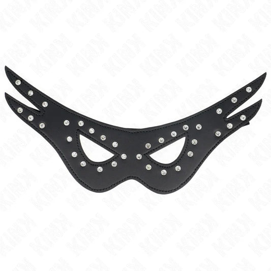 KINK - MÁSCARA DE POLIPIEL SEXY MODELO 2 27 x 13 CM - Nuvica