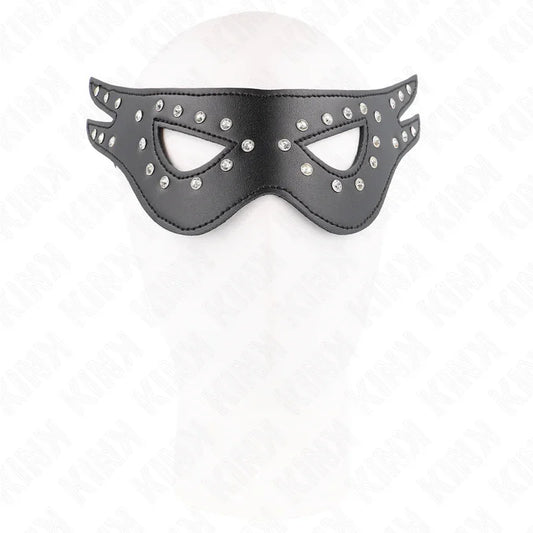 KINK - MÁSCARA DE POLIPIEL SEXY MODELO 2 27 x 13 CM - Nuvica