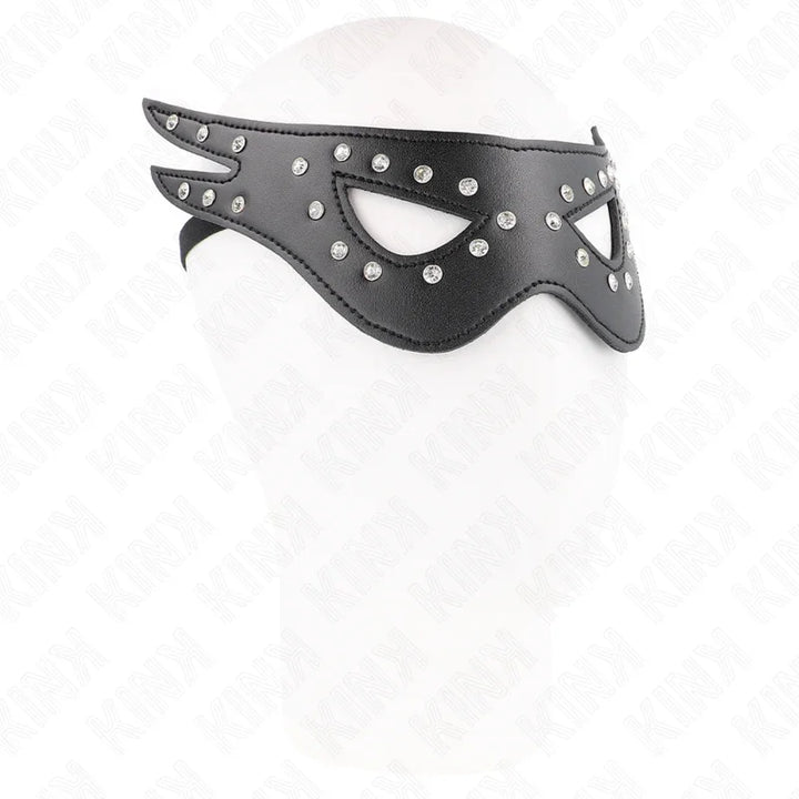 KINK - MÁSCARA DE POLIPIEL SEXY MODELO 2 27 x 13 CM - Nuvica