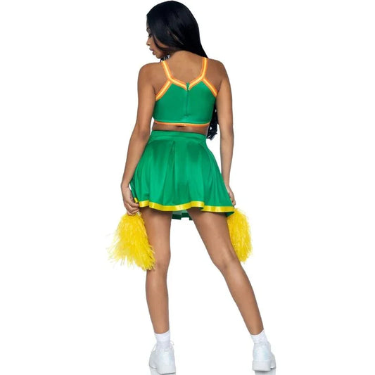LEG AVENUE - DISFRAZ ANIMADORA VERDE S/M - Nuvica