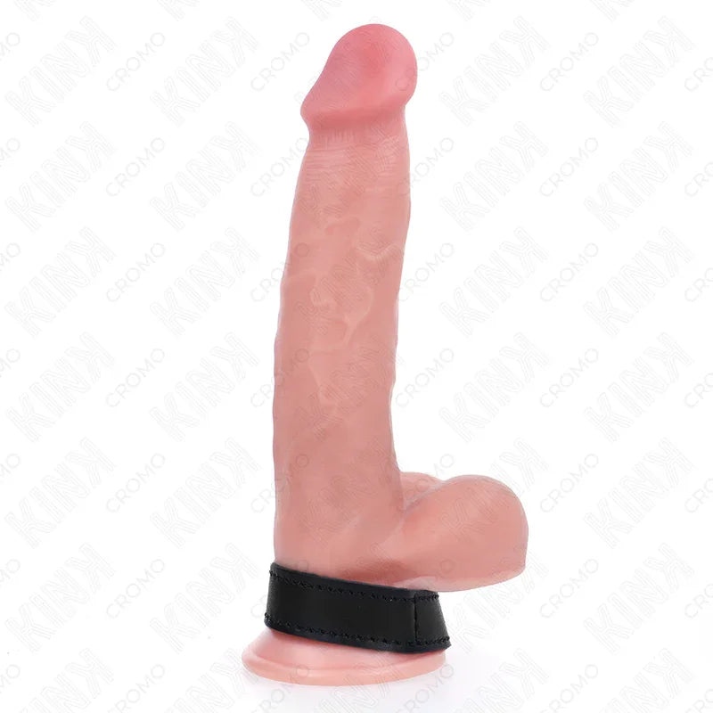 KINK - ANILLO PENE CUERO CON CIERRE DE VELCRO 20 X 2 CM - Nuvica
