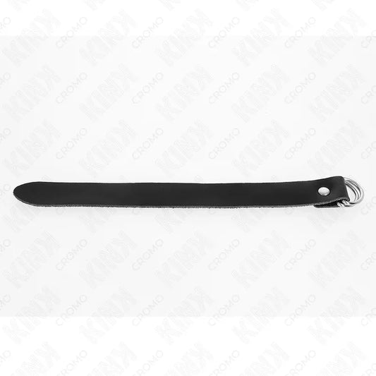 KINK - ANILLO PENE CUERO CON CIERRE A PRESIÓN 22 X 2 CM - Nuvica