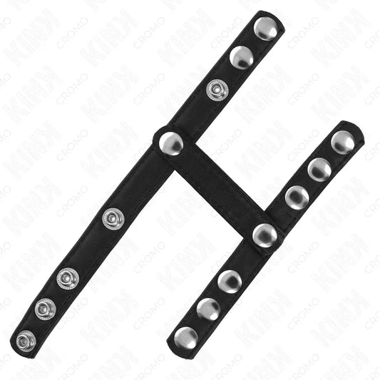KINK - ANILLO PENE CON 3 CORREAS DIVISORAS DE BOLAS AJUSTABLE - Nuvica