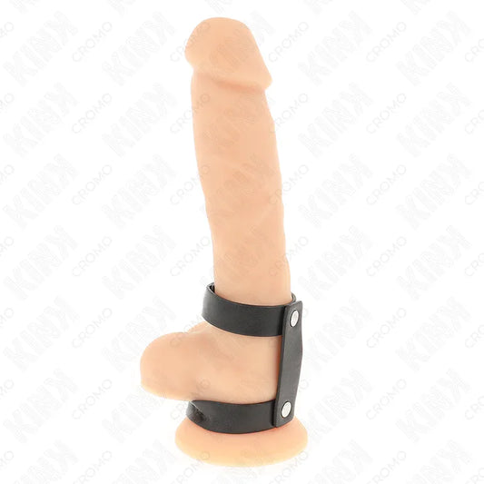 KINK - ANILLO PENE DOBLE POLIPIEL AJUSTABLE - Nuvica