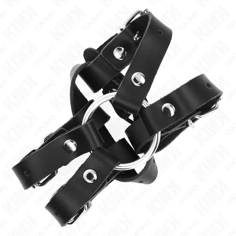 KINK - ANILLO PENE CON MÚLTIPLES CORREAS AJUSTABLE - Nuvica