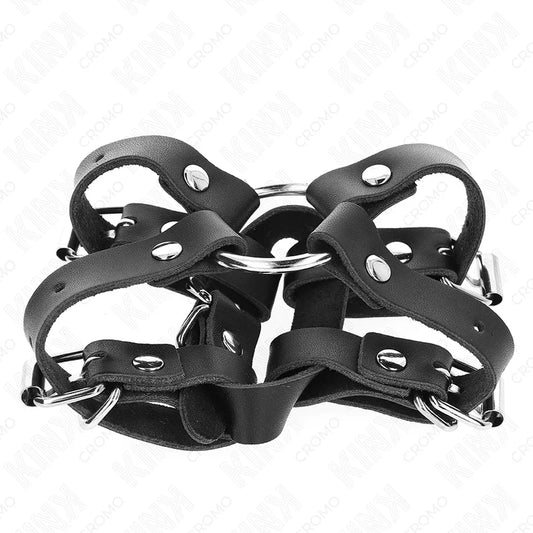 KINK - ANILLO PENE CON MÚLTIPLES CORREAS AJUSTABLE - Nuvica