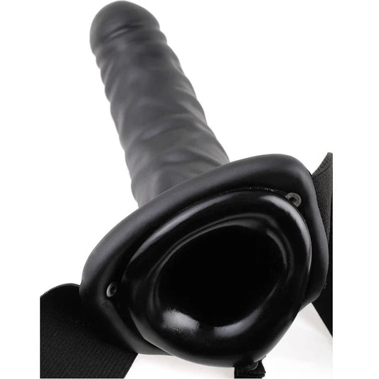 FETISH FANTASY SERIES - ARNÉS HUECO 19 CM NEGRO - Nuvica