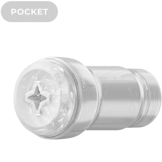 KIIROO - FEEL POCKET STROKER CRYSTAL BY KIIROO TRANSPARENTE - Nuvica