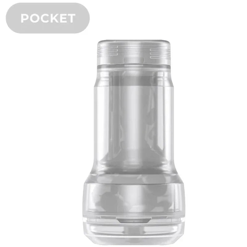 KIIROO - FEEL POCKET STROKER CRYSTAL BY KIIROO TRANSPARENTE - Nuvica