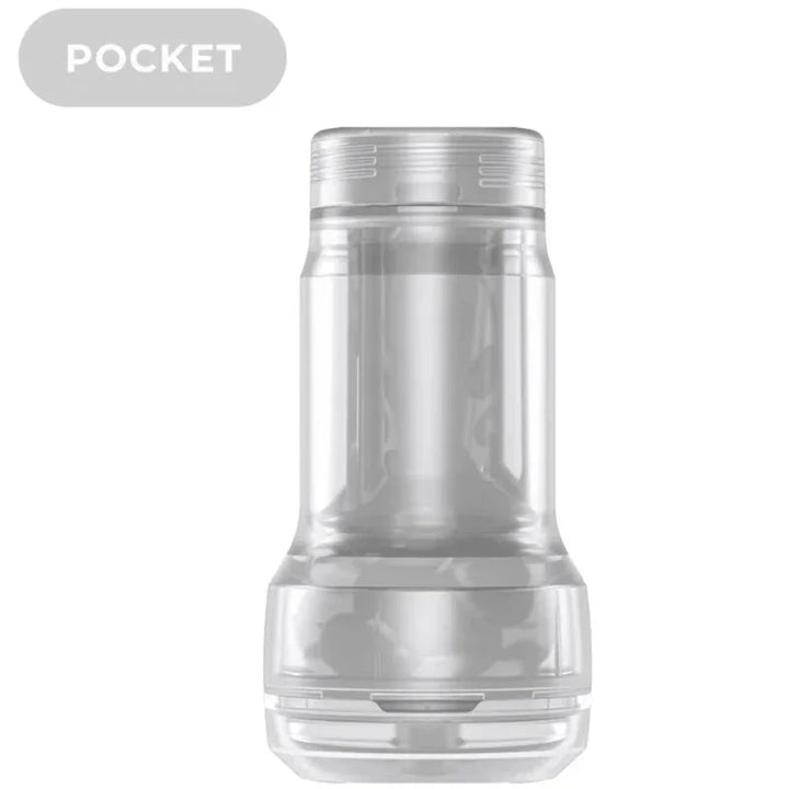 KIIROO - FEEL POCKET STROKER CRYSTAL BY KIIROO TRANSPARENTE - Nuvica