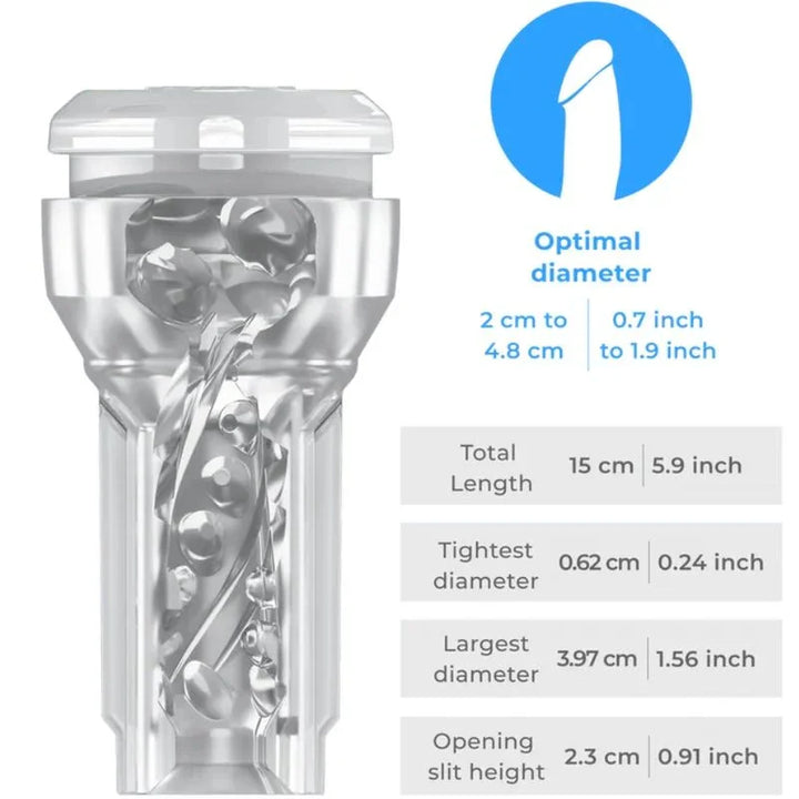 KIIROO - FEEL POCKET STROKER + POWER BLOW COMBO - Nuvica