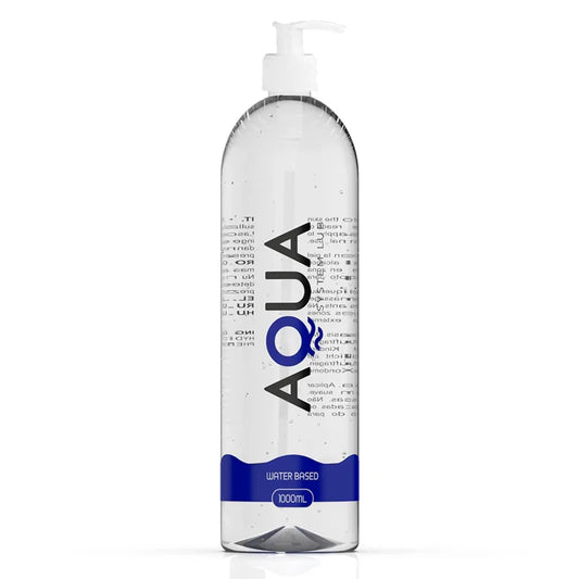 AQUA QUALITY - LUBRICANTE BASE DE AGUA 1000 ML - Nuvica