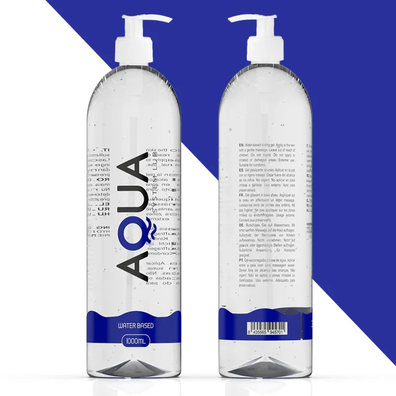 AQUA QUALITY - LUBRICANTE BASE DE AGUA 1000 ML - Nuvica