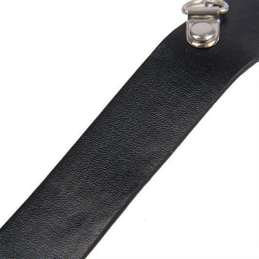 SUBBLIME - 953720 PINZAS PARA EL PECHO CON CORREA DE CUERO BONDAGE NEGRO TALLA ÚNICA - Nuvica