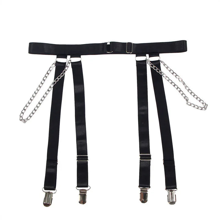 SUBBLIME - 954260 BODY CON CADENAS + LIGUEROS NEGRO S/M - Nuvica