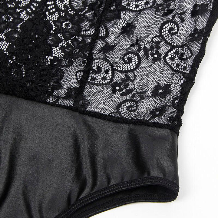 SUBBLIME - 954383 BODY SEXY CON LIGUEROS NEGRO S/M - Nuvica