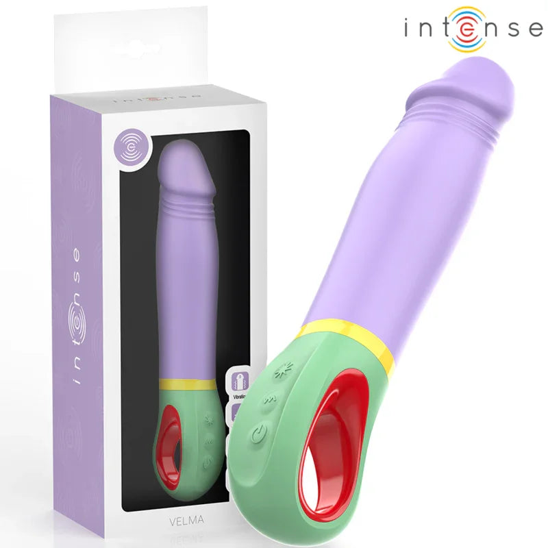 INTENSE - VELMA VIBRADOR CLÁSICO MORADO - Nuvica