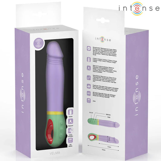 INTENSE - VELMA VIBRADOR CLÁSICO MORADO - Nuvica