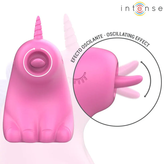 INTENSE - PINKIE ESTIMULADOR CON LENGUA ROTADOR 360º - Nuvica
