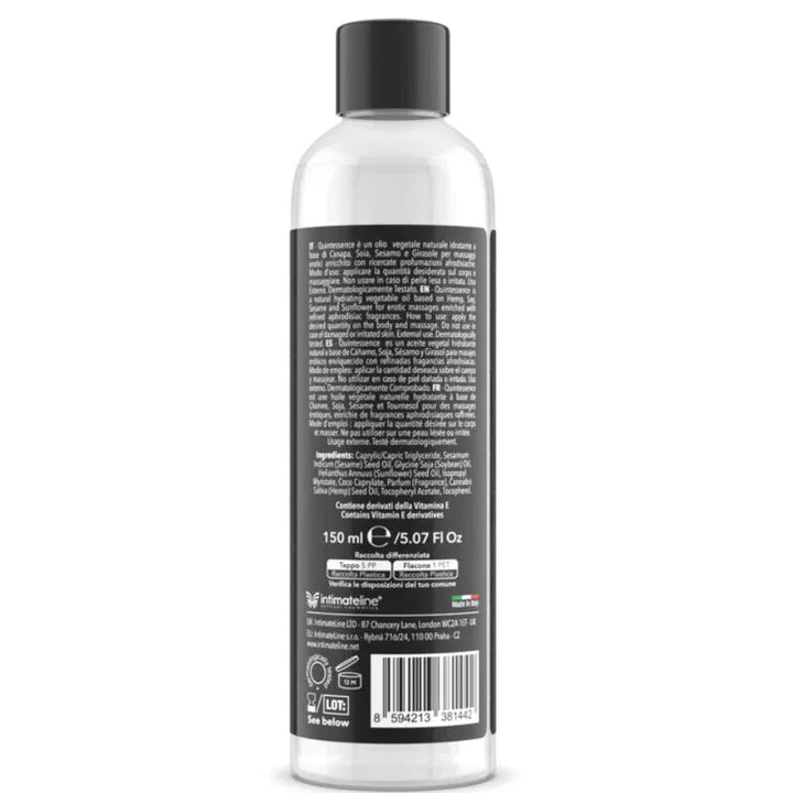 INTIMATELINE LUXURIA - ACEITE DE MASAJES NUBE DE AZÚCAR 150 ML - Nuvica