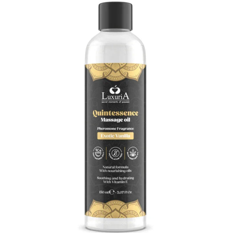 INTIMATELINE LUXURIA - ACEITE DE MASAJES VAINILLA EXÓTICA 150 ML - Nuvica