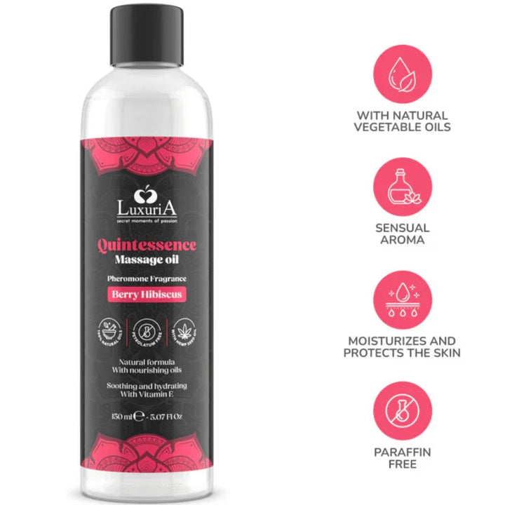 INTIMATELINE LUXURIA - ACEITE DE MASAJES BAYA 150 ML - Nuvica