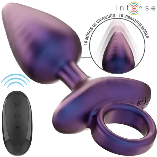 INTENSE - MICHAEL PLUG ANAL VIBRADOR MODELO 2 CONTROL REMOTO - Nuvica