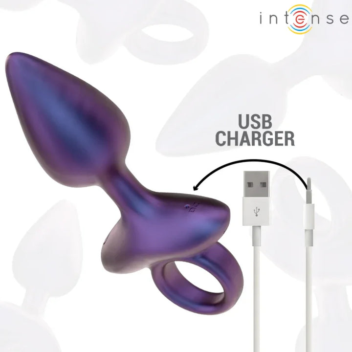 INTENSE - MICHAEL PLUG ANAL VIBRADOR MODELO 2 CONTROL REMOTO - Nuvica