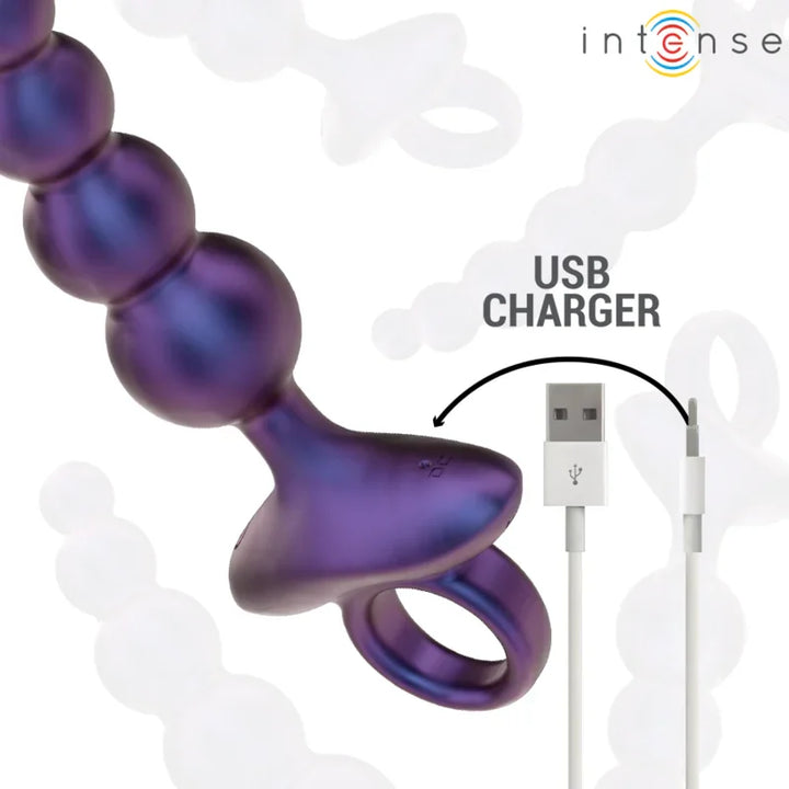 INTENSE - TITO PLUG ANAL VIBRADOR MODELO 3 CONTROL REMOTO - Nuvica