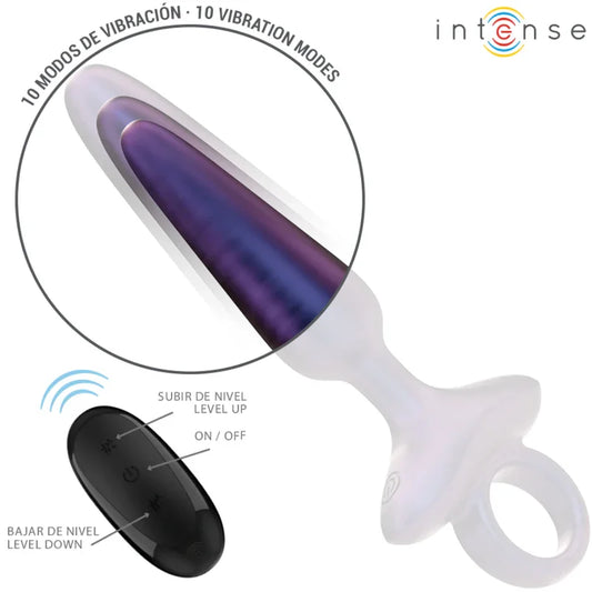 INTENSE - MARLON PLUG ANAL VIBRADOR MODELO 4 CONTROL REMOTO - Nuvica