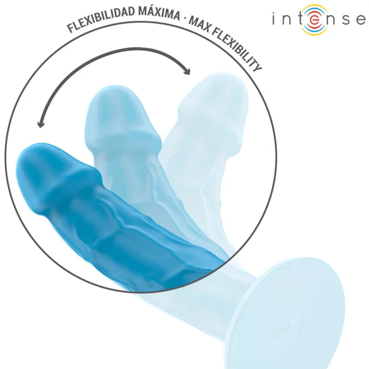 INTENSE - PHOEBE VIBRADOR REALÍSTICO 10 VIBRACIONES AZUL CONTROL REMOTO - Nuvica