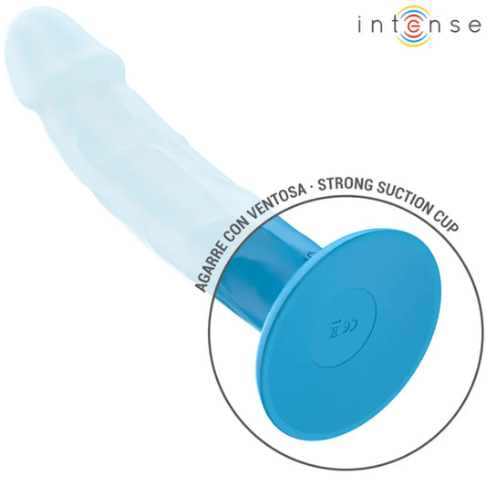 INTENSE - PHOEBE VIBRADOR REALÍSTICO 10 VIBRACIONES AZUL CONTROL REMOTO - Nuvica