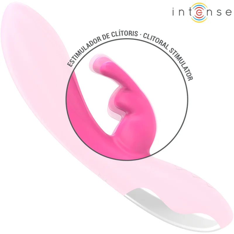 INTENSE - RANDALL VIBRADOR RABBIT 10 VIBRACIONES ROSA - Nuvica