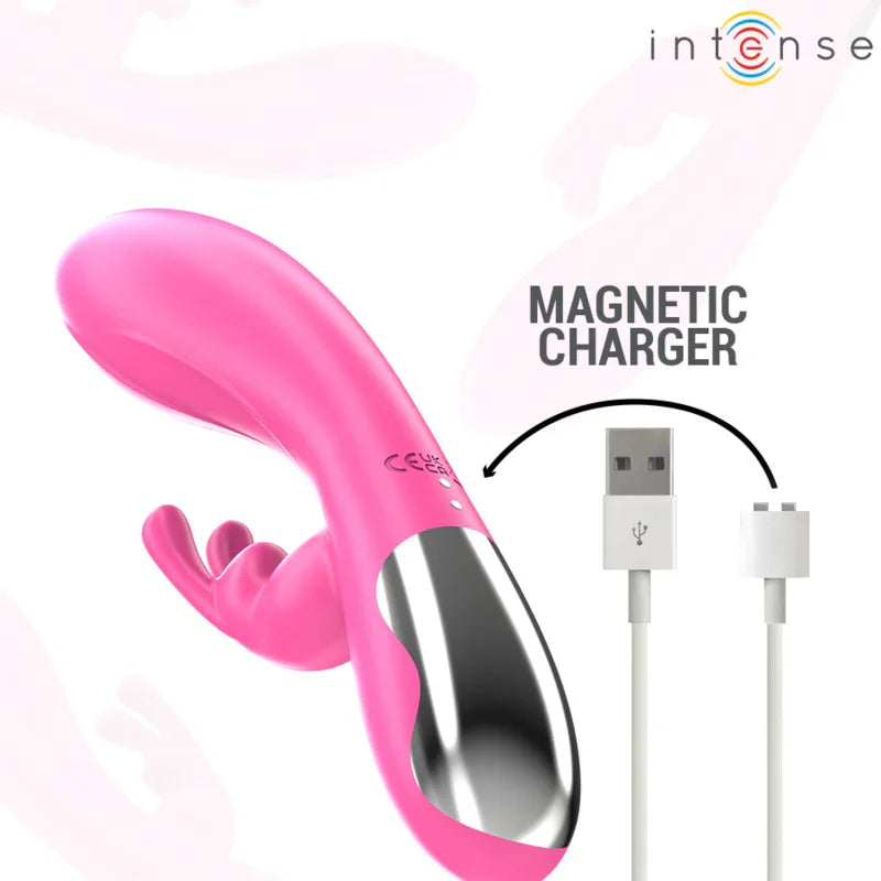 INTENSE - RANDALL VIBRADOR RABBIT 10 VIBRACIONES ROSA - Nuvica