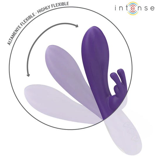 INTENSE - RANDALL VIBRADOR RABBIT 10 VIBRACIONES MORADO - Nuvica