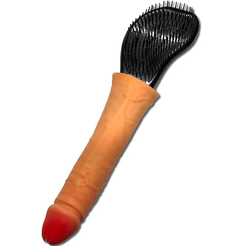DIABLO PICANTE - CEPILLO PARA PELO CON PENE EN LA PUNTA - Nuvica