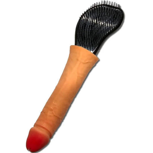 DIABLO PICANTE - CEPILLO PARA PELO CON PENE EN LA PUNTA - Nuvica