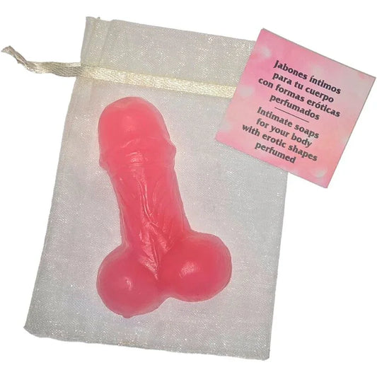 DIABLO PICANTE - JABÓN PERFUMADO FORMA PENE ROSA - Nuvica