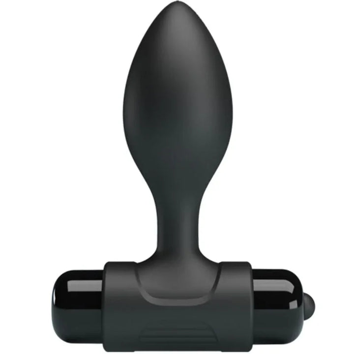 PRETTY LOVE - VIBRA BUTT PLUG ANAL 10 VIBRACIONES NEGRO - Nuvica