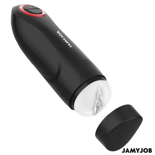 JAMYJOB - GRAVITY MASTURBADOR VAGINA AUTOMÁTICO 5 MODOS DE EMPUJE Y EFECTO SONIDO - Nuvica